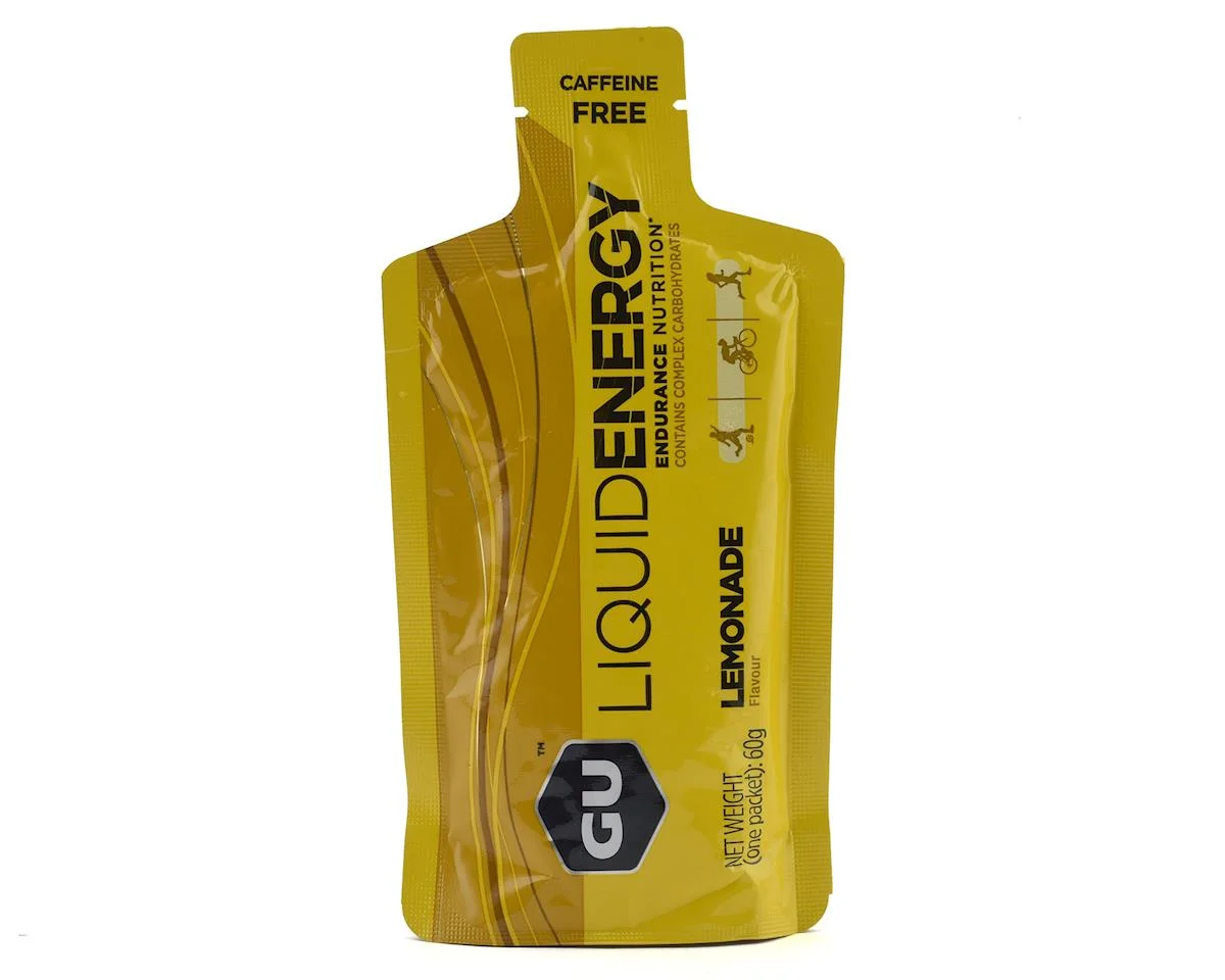 GU Liquid Energy Gel (Lemonade) (12 | 2.1oz Packets) - view 2